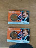 2X 50 cent 2017 Koning Willem Alexander, Postzegels en Munten, Munten | Nederland, Ophalen of Verzenden, Koningin Beatrix, Euro's