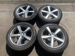 QASHQAI TUCSON OUTLANDER HONDA VELGEN + BANDEN 215 55 R18, 18 inch, Banden en Velgen, Ophalen of Verzenden, Personenwagen