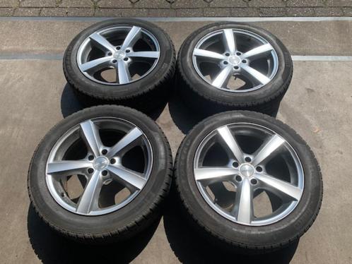 QASHQAI TUCSON OUTLANDER HONDA VELGEN + BANDEN 215 55 R18, Auto-onderdelen, Banden en Velgen, Banden en Velgen, 18 inch, 215 mm
