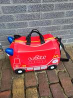 Trunki Reiskoffer Handbagage Kinderen Brandweerwagen (Rood), Gebruikt, Hard kunststof, Minder dan 50 cm, Ophalen of Verzenden