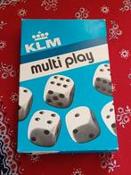 KLM multi play 6 dobbel spelletjes, Ophalen of Verzenden, Gebruikt, Klm