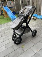 Dubatti One E5 Kinderwagen 2-in-1 Grey Frame Black/Black, Kinderen en Baby's, Buggy's, Ophalen, Zo goed als nieuw, Voetenzak