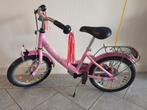 Roze Princess Lillifee kinderfiets 16 inch, Ophalen, Gebruikt, 16 inch, Handrem