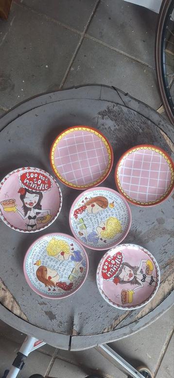 Blond Amsterdam Gebaksbordjes - Set van 6 beschikbaar voor biedingen