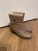 Shabbies Amsterdam Laarsjes Taupe Mt 37 Gevoerd, Ophalen of Verzenden, Zo goed als nieuw, Beige, Lage of Enkellaarzen