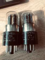 Sylvania 6sn7 GT VT-231 Bad Boy T-plate, Ophalen of Verzenden, Buis of Buizen