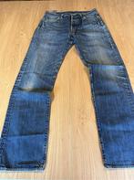 Jeans - Levis 501 Red Tab Jeans Straight Leg Button Fly Blue, Kleding | Dames, Ophalen of Verzenden, Zo goed als nieuw, Blauw