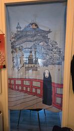 Studio Ghibli | Spirited Away | Deur gordijn decor, Ophalen of Verzenden, Zo goed als nieuw, Film, Gebruiksvoorwerp