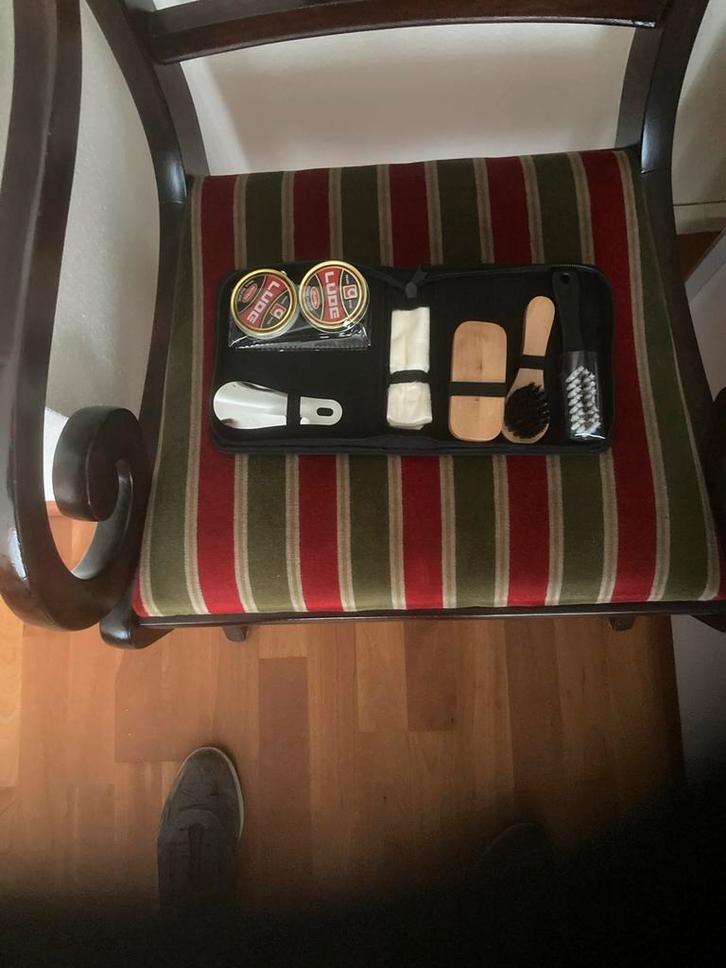 Reisetui met schoensmeer set, Kleding | Heren, Schoenen, Nieuw, Overige typen, Zwart, Ophalen of Verzenden