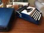 Vintage blauwe typemachine. Remmington jaren 70, Ophalen of Verzenden, Zo goed als nieuw