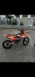 Pitbike 125cc crossmotor crossbrommer schakel kinderen, Fietsen en Brommers, Minibikes, Midibikes en Pitbikes, Ophalen, Zo goed als nieuw