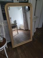 Antieke Louis Phillipe spiegel Franse toogspiegel, Ophalen, Rechthoekig, 50 tot 100 cm, 100 tot 150 cm