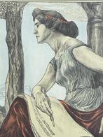 1904 - Horst Schulze - Duits - ArtNouveau, Antiek en Kunst, Ophalen of Verzenden