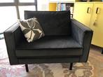 Loveseat Velvet Green Hunter (BePureHome Rodeo), Huis en Inrichting, Fauteuils, Ophalen, Gebruikt, 75 tot 100 cm, 100 tot 125 cm