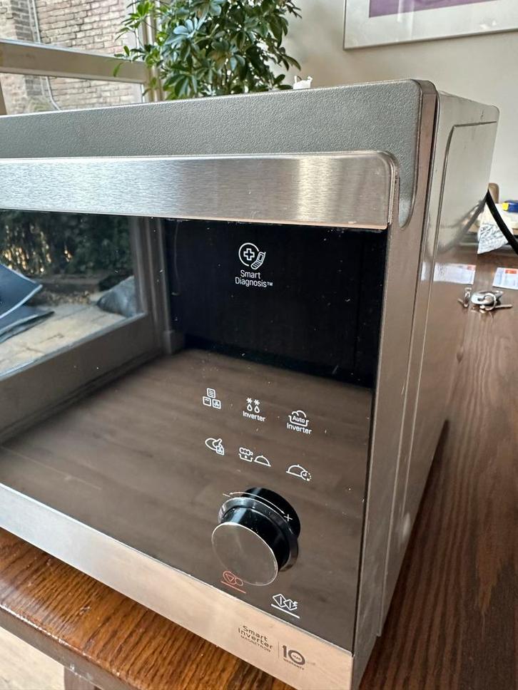 LG Combimagnetron (39L) MJ3965ACS /01, Witgoed en Apparatuur, Magnetrons, Gebruikt, Vrijstaand, Combimagnetron, 45 tot 60 cm, Grill