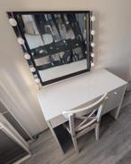 Complete make up tafel, Ophalen, 50 tot 100 cm, Zo goed als nieuw, Minder dan 100 cm