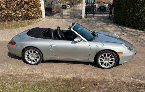 Porsche 996 911 carrera 4 cabrio hele lage km stand met hist, Auto's, Porsche, Particulier, Airbags, Airconditioning, Alarm, Boordcomputer