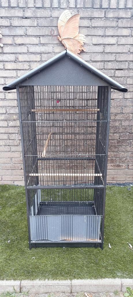 Mooie grote vogelkooi kleine voliere hok kooi verblijf, Dieren en Toebehoren, Vogels | Hokken en Kooien, Gebruikt, Vogelkooi, Aluminium