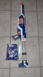 Nerf geweer + 37 pijltjes, Ophalen of Verzenden, Zo goed als nieuw