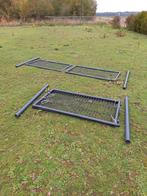 Tuinpoort / Hekwerk - Dubbele Poort 3 Meter, Tuin en Terras, Tuinhekken en Hekwerk, Ophalen, IJzer