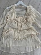 Ganesha Ibiza Blouse - Beige - Maat M, Kleding | Dames, Blouses en Tunieken, Ophalen of Verzenden, Gedragen, Maat 38/40 (M), Beige