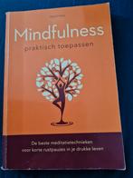 Mindfulness praktisch toepassen  meditatie , mediteren, Ophalen of Verzenden, Zo goed als nieuw