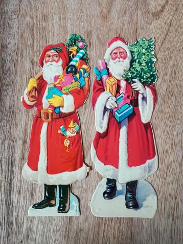 Vintage kerstmannen  beschikbaar voor biedingen