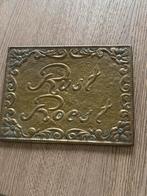 Antiek Rust Roest Plaatje, Ophalen of Verzenden