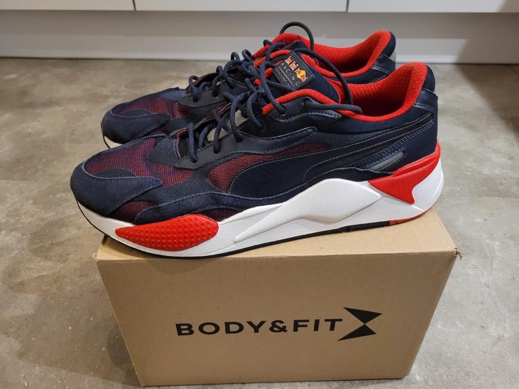 Redbull Puma Sneakers Max Verstappen - Maat 48.5, Puma, Overige kleuren, Ophalen of Verzenden, Sneakers of Gympen