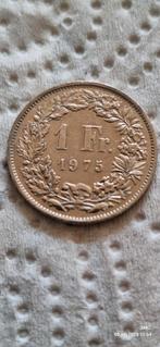 1 Fr Zwitserland 1975, Ophalen, Overige waardes, Losse munt