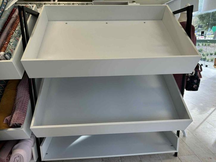 Stoffenrek, Hobby en Vrije tijd, Stoffen en Lappen, Zo goed als nieuw, Overige materialen, 120 cm of meer, 30 tot 200 cm, Overige kleuren