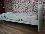 Bed Vipack Kiddy 90x200 wit, Ophalen, 85 tot 100 cm, Gebruikt, Lattenbodem