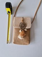 Mooi Spaans Telefoontasje, Sieraden, Tassen en Uiterlijk, Tassen | Damestassen, Ophalen of Verzenden, Nieuw, Beige, Schoudertasje