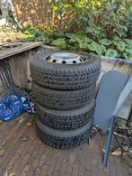 4x All Weather Banden met Stalen Velg - 15 Inch, 15 inch, Banden en Velgen, Ophalen of Verzenden, All Season