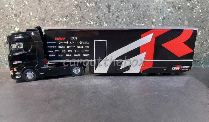 Scania S-serie GR Racing transporter 2024 1:43 Ixo V1209, Hobby en Vrije tijd, Modelauto's | 1:43, Nieuw, Bus of Vrachtwagen, Overige merken