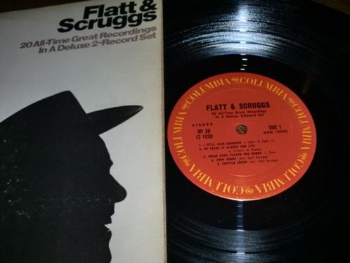 Flatt & Scruggs - 20 All-Time Great Recordings   US  2LP, Cd's en Dvd's, Vinyl | Country en Western, Gebruikt, 12 inch, Ophalen of Verzenden