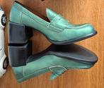 Nieuw moccasin lederen schoenen 37 Gioia - Groen, Nieuw, Ophalen of Verzenden, Espadrilles of Moccasins, Unisa