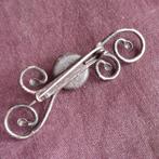 Smeedwerk Broche met Maansteen, Verzenden, Gebruikt, Zilver, Overige materialen