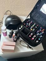Complete pink gellac set + 30 kleuren, Ophalen, Zo goed als nieuw, Overige kleuren, Handen en Nagels