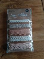 Kant Lint Set - Hobby Flora Vintage Moments, Ophalen of Verzenden, Nieuw, Lint, Band of Elastiek