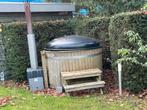 Houtgestookte hottup, Tuin en Terras, Bubbelbaden en Hottubs, Ophalen, Gebruikt, Pomp