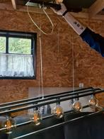 Industriële Hanglamp 5-lamps - Zo goed als nieuw!, Huis en Inrichting, Lampen | Hanglampen, Ophalen of Verzenden