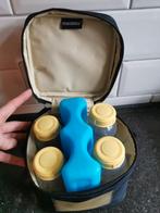Medela Koeltasje met 4 Flesjes & Koelelement, Kinderen en Baby's, Babyvoeding en Toebehoren, Ophalen, Gebruikt, Overige typen