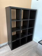 Ikea Kallax zwart 4x3, Ophalen, 50 tot 100 cm, Zo goed als nieuw, Minder dan 100 cm