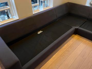 Grote Hoekbank - Stoffen Bekleding