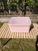 4 Sunware - Sigma home opbergbox roze 32L, Gebruikt, Overige typen, Minder dan 35 cm, Minder dan 50 cm