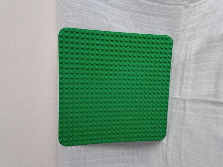 Grote groene Bouwplaat Duplo, Kinderen en Baby's, Speelgoed | Duplo en Lego, Zo goed als nieuw, Duplo, Ophalen of Verzenden