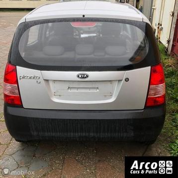 Kia Picanto Achterklep S3 Zilver 2004-2010 beschikbaar voor biedingen