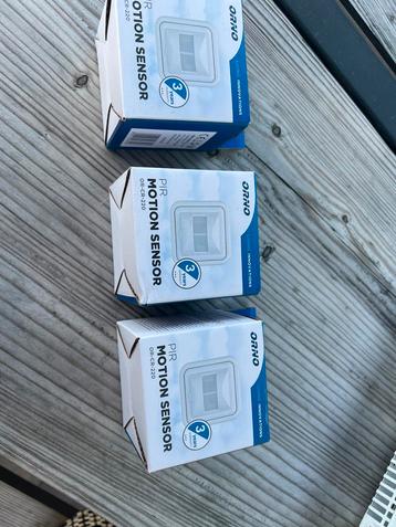 3x ORNO PIR Bewegingssensor Nieuw beschikbaar voor biedingen