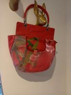 ✨ leuke vrolijke handtas van skunkfunk ✨, Ophalen, Zo goed als nieuw, Rood, Handtas